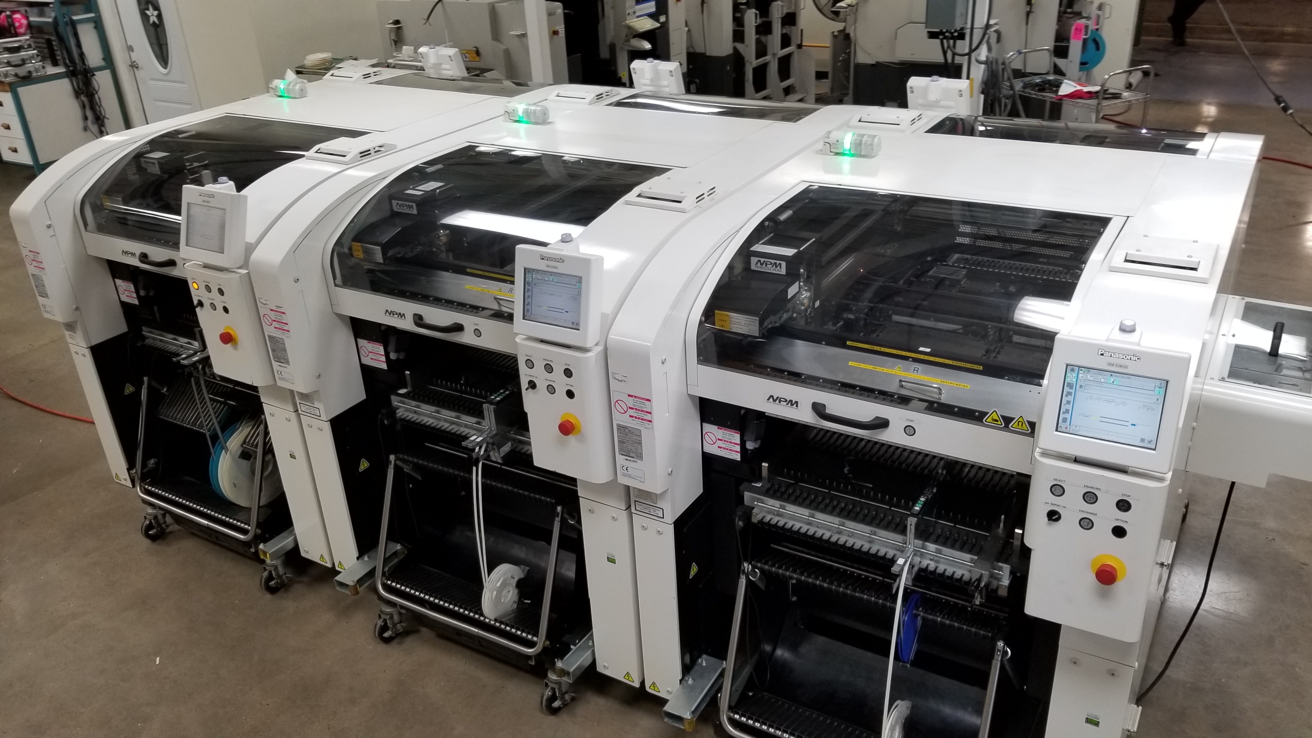 TK826 - Panasonic NPM-W (NM-EJM2D) Placement Machines (2012)