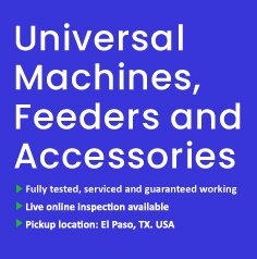Universal Machines Feeders and Accessories